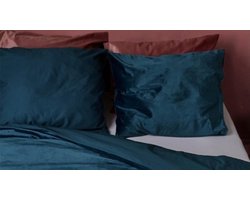 At Home by BeddingHouse Tender dekbedovertrek - Eenpersoons - 140x200/220 - Blauw