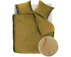 At Home by Beddinghouse Tender Dekbedovertrek - Tweepersoons - 200x200/220 cm cm - Goud