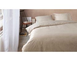 At Home by BeddingHouse Tender dekbedovertrek - Tweepersoons - 200x200/220 - Grijs