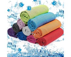 @ Lu’s Today™ – Verkoelende Handdoek 30×80 cm – Koel Handdoek – Handdoek Sjaal – paars