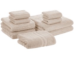 ATAI - Handdoek set 9 - Beige - Katoen
