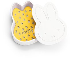 Atelier Pierre Nijntje Mini Silicone Storage & Travel-Doosje - Geel / Wit