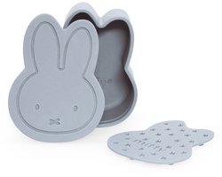 Atelier Pierre Nijntje Silicone Storage & Travel-Doosje - Silver Blue
