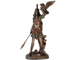 Athena - Griekse god - bronzen beeld - 20 cm