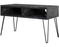 Athena-Tv-meubel - Zwart Marmerlook
