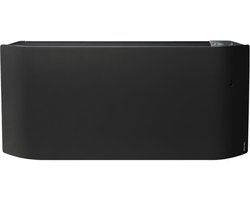 Atlantic Elektrische wandradiator 1190x590mm - Zwart - Met stekker & programma - 2000W