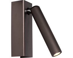 Atmooz - Alamo - Wandlamp - Brons - LED - Metaal - 5 x 8 x 16 cm - Hal - Slaapkamer - Eetkamer - Woonkamer
