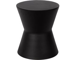 Atmooz Amante Bijzettafel – Ø41 x H45 cm – Zwart Metaal – Minimalistisch Design – Salontafel