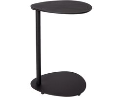 Atmooz - Bijzettafel Coco - Zwart - Rond - Design - 32x35x52 cm - Metaal met Poedercoating - Stijlvolle Tafel voor Modern Interieur