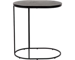 Atmooz - Bijzettafel Olec - Zwart Eiken - 50x35x55 cm - Modern Design - Salontafel