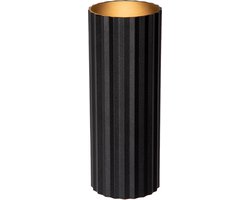 Atmooz - Ribble - Wandlamp - Zwart - 18 cm - Rond - Woonkamer - Slaapkamer - Eetkamer