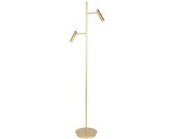 Atmooz Savage Vloerlamp – 52 x 33 x H152 cm – Antique brass – Staande lamp – Sfeervolle vloerlamp woonkamer