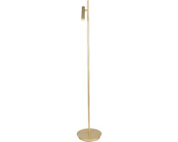 Atmooz Statement Vloerlamp - H 155 cm - Antiek brons - Geïntegreerde LED - Metaal - E27 fitting - Moderne staande lamp - Sfeervolle vloerlamp voor woonkamer of bureau