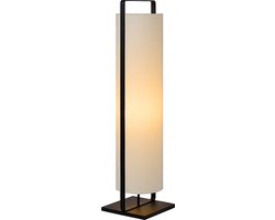 Atmooz - Vloerlamp Ralph - E27 - Staande lamp - Stalamp - Slaapkamer / Woonkamer / Eetkamer - Zwart - Metaal - Hoogte : 120cm