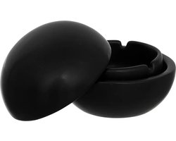 Atmosphera asbak Olm - Zwart - Keramiek - Dia 10 cm