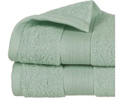Atmosphera Badhanddoek Towelmaster - mintgroen - luxe - 50 x 90 cm - katoen - 450 grams - badkamer handdoek