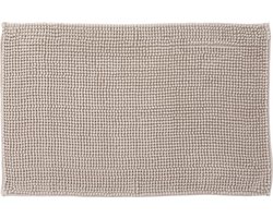 Atmosphera Badkamer kleedje - badmat - voor de vloer - 50 x 80 cm - beige