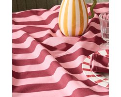 Atmosphera Chéri Tafelkleed katoen - 150x250cm - Roze