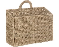 Atmosphera Cora Magazinehouder / Opberger - Naturel - Tijdschriftenhouder - H 40 cm