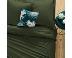Atmosphera Dekbedovertrek set met 2 kussenslopen 240x220cm Kaki