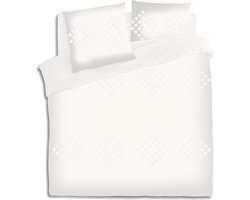 Atmosphera Dekbedovertrek set met 2 kussenslopen 240x220cm Wit