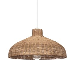 Atmosphera Hanglamp Ori rotan - E27, niet inbegrepen - Ø58xH29cm - Bruin