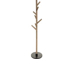 Atmosphera Kapstok Wild hout D39xH178cm - 7 haken