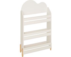 Atmosphera Kids Boekenkast Wolken - 53x53xH56cm - Wit