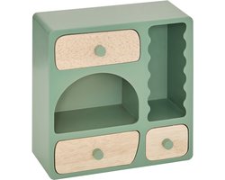 Atmosphera Kids Chéri Ladenkast - 24x11x24cm - Groen