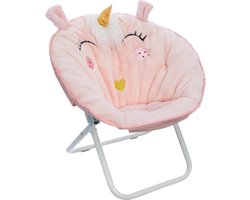 Atmosphera Kids Kinder klapstoel eenhoorn - unicorn - kinderstoel - kinderzetel - vouwstoel - meisjes stoel