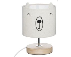 Atmosphera Kids Nachtlamp Beer D15x21cm - Beige - E14