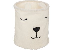 Atmosphera Kids Opbergmand / Speelgoedtas - Teddy - D35 - Opbergtas -Wit