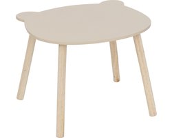 Atmosphera Kids Tekentafel/Kindertafel Teddybeer Ø60cm - Beige