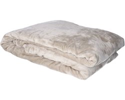 Atmosphera - Plaid - 180 x 230 cm - Beige