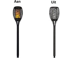 Atmosphera Solarlamp Fakkel - Buitenlamp - Solar Lamp - 70CM