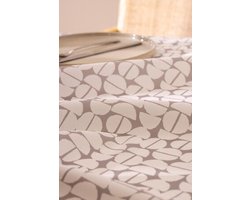 Atmosphera Tafelkleed Yahto anti-vlek - 140x240cm - Anti vlekken - Grijs