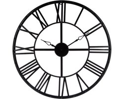 Atmosphera Vintage Klok - 70 cm - Zwart