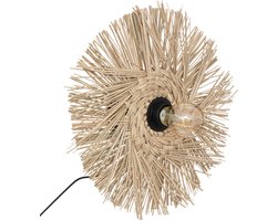 Atmosphera Wandlamp boho - Lamp - Naturel - D34cm