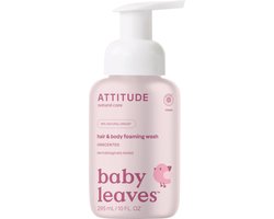 ATTITUDE - Baby Leaves 2in1 Foaming Wash Fragrance Free