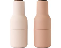 Audo Copenhagen Bottle Grinder Peper- En Zoutmolen Nudes Walnoot