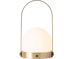 Audo Copenhagen Carrie Tafellamp LED Oplaadbaar Brushed Brass