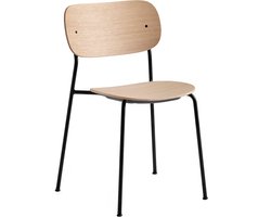 Audo Copenhagen Co Eetkamerstoel Naturel Eiken/zwart