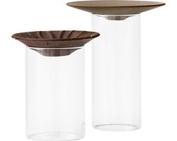 Audo Copenhagen Cresco Propagation Vaas Set Van 2 Transparant