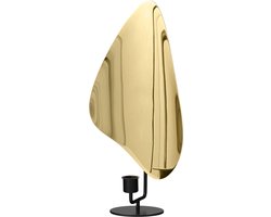 Audo Copenhagen Flambeau Kandelaar Large Black/Polished Brass