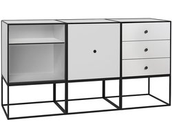 Audo Copenhagen Frame 49 Trio Dressoir Lichtgrijs