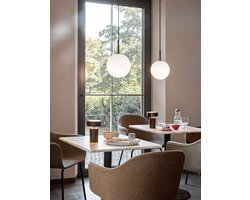 Audo Copenhagen Harbour Column Tafel 60x70 Zwart Eiken