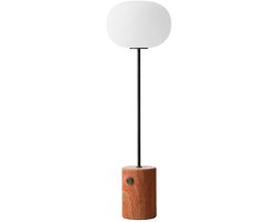 Audo Copenhagen JWDA Vloerlamp Red Travertine/Bronzed Brass