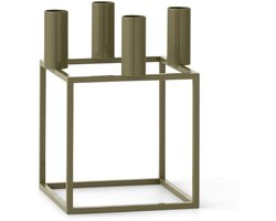 Audo Copenhagen Kubus 4 Kandelaar Olijf