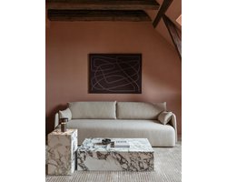Audo Copenhagen Offset 2-zits Bank Bouclé Gold