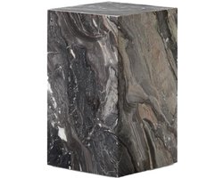 Audo Copenhagen Plinth Tall Bijzettafel 30x30 Grey Galaxy